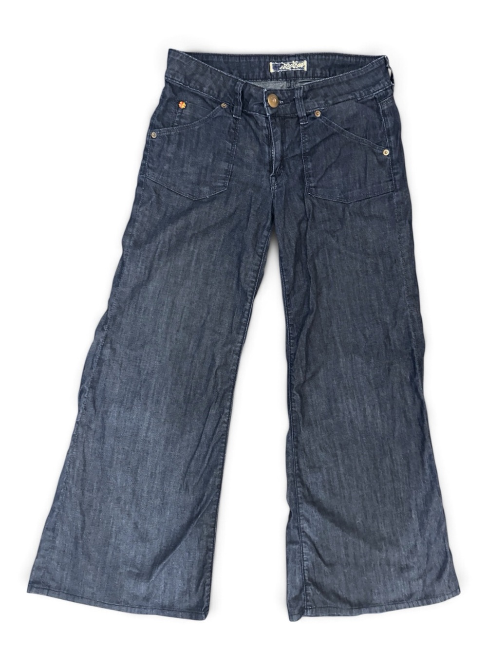 HUDSON DARK WASH FLARE LOW RISE JEANS 🩵🦋